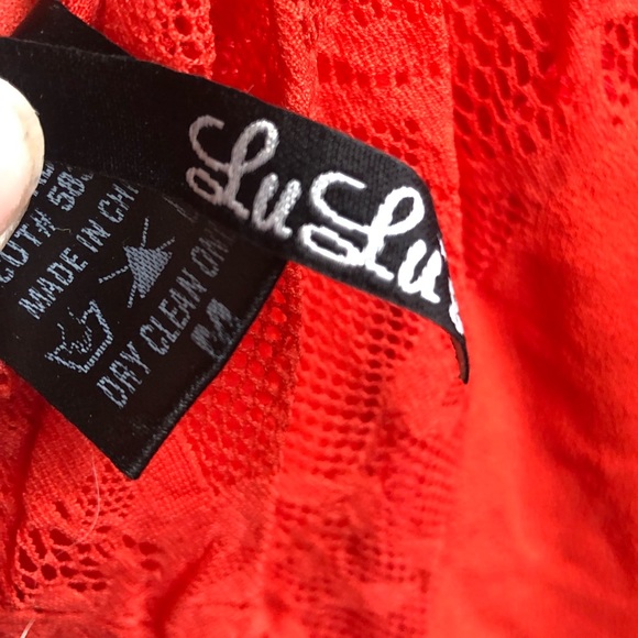 Red romper - Picture 4 of 4